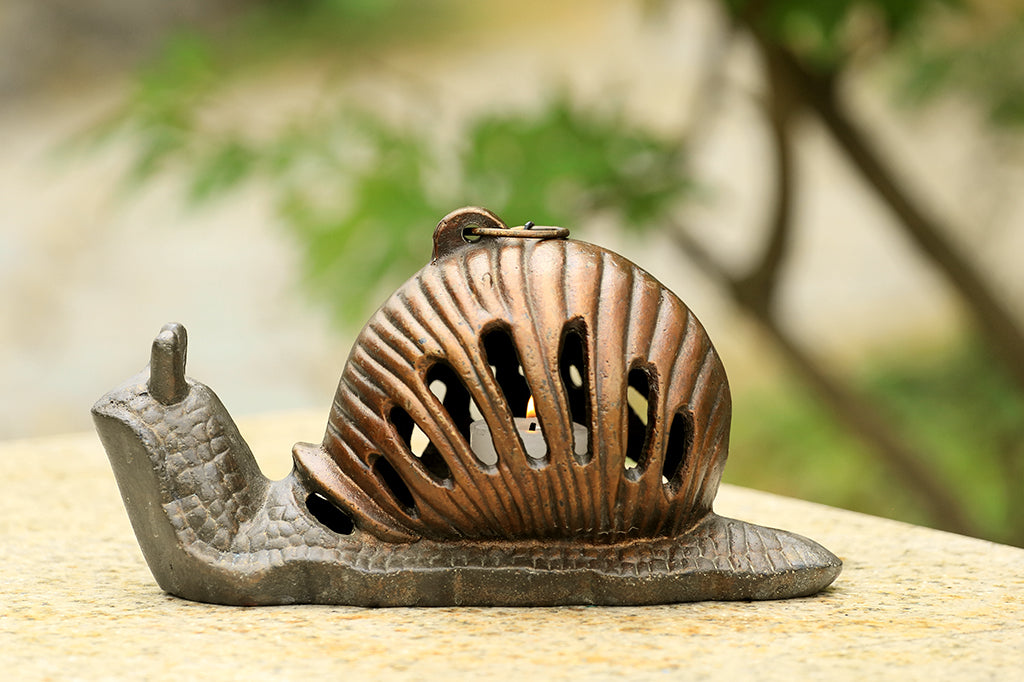 Garden Snail Lantern