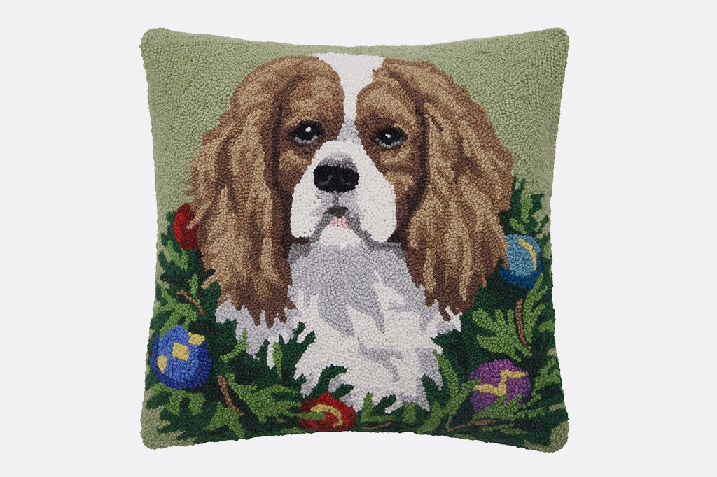 Cozy King Cav Hooked Pillow