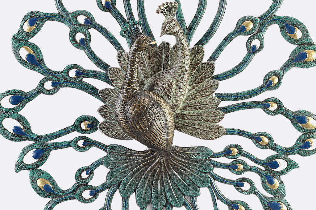 Peacock Pas de Deux Wall Art