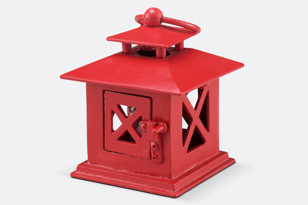 cast metal red lantern #color_red