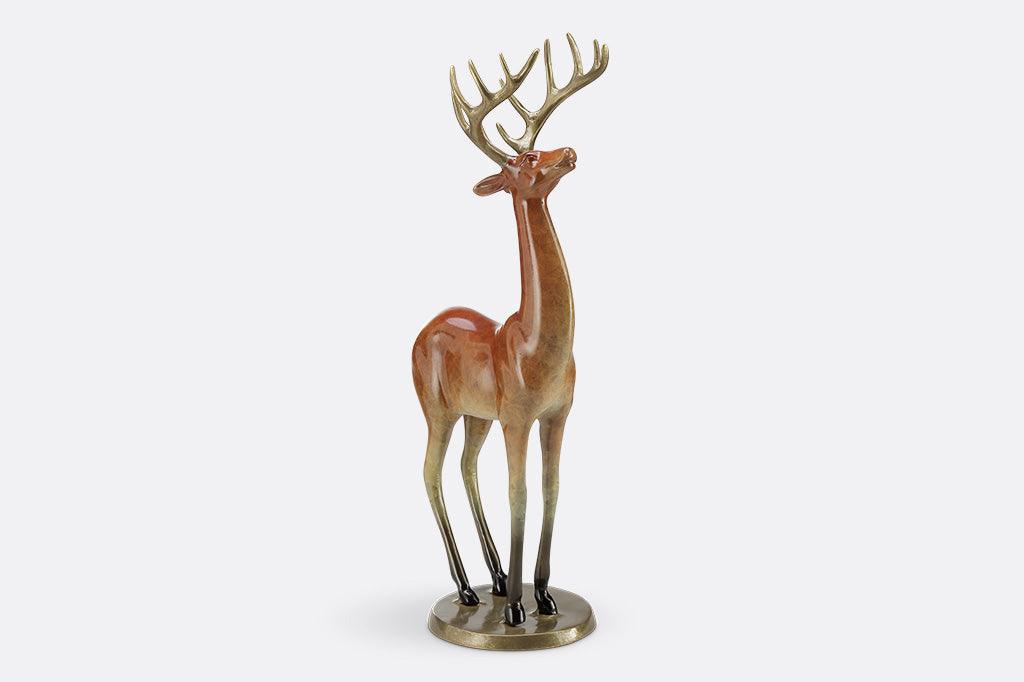 Noble Stag Sculpture