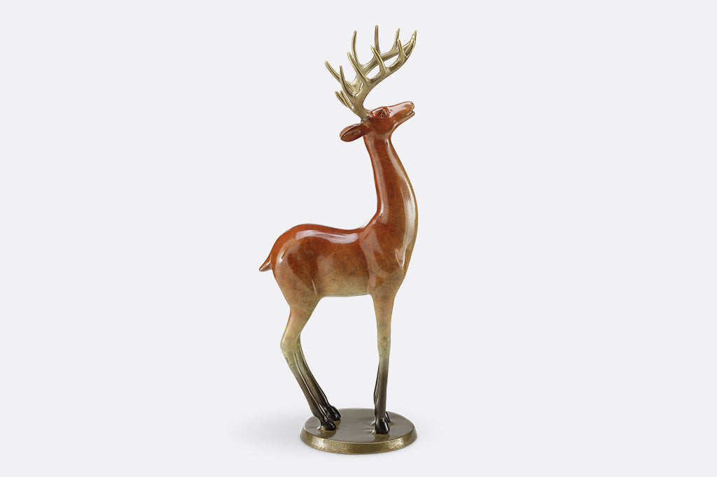 Noble Stag Sculpture