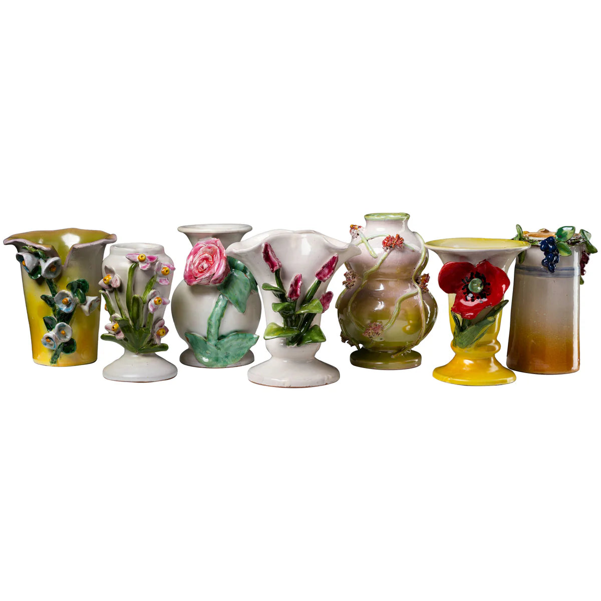 Italian handmade ceramics variety