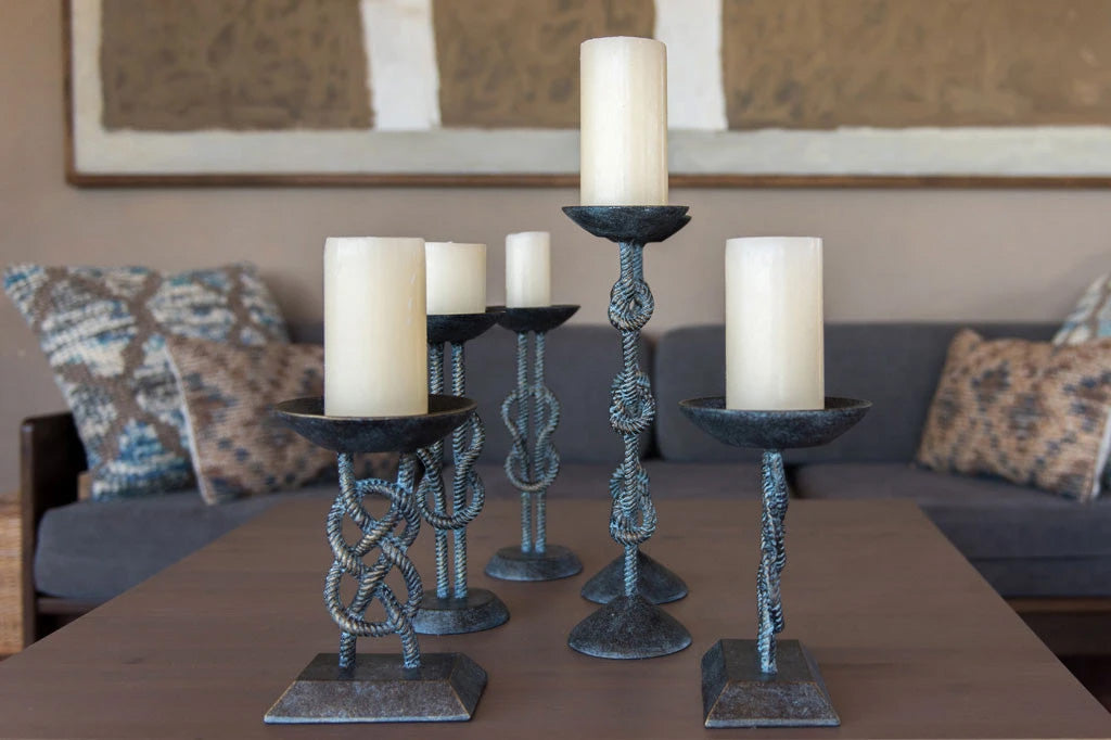 ivory pillar candle 3" by 6" inches