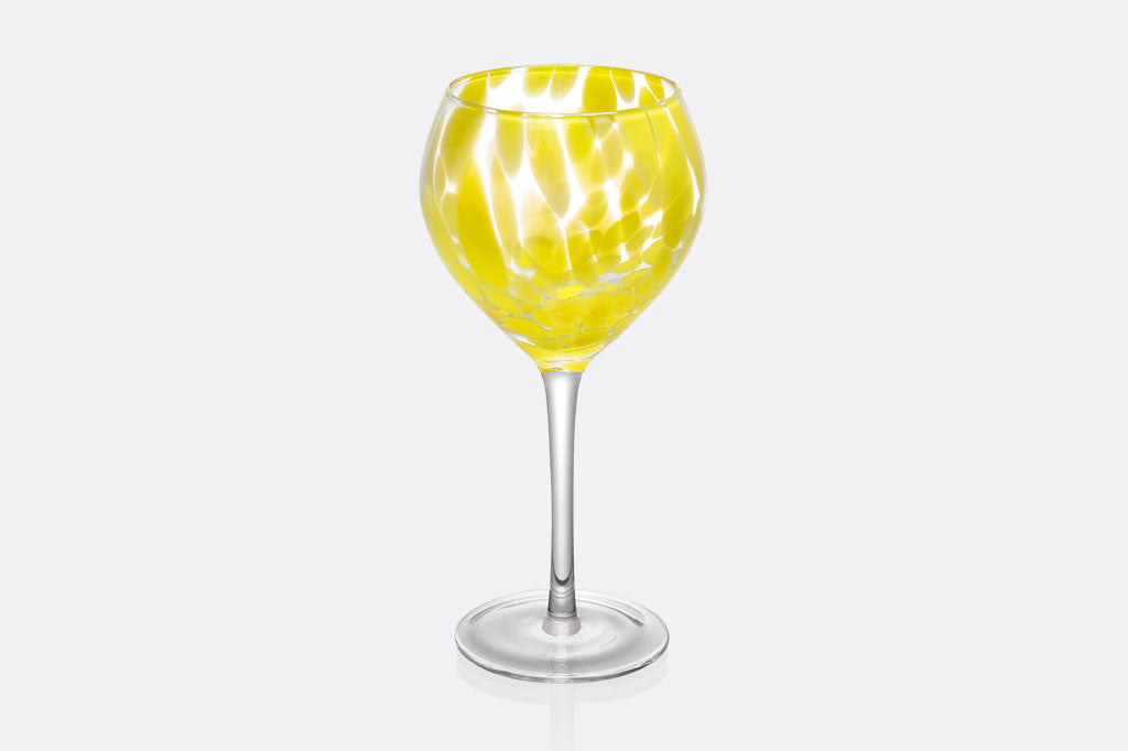 Mimosa Wine Goblet Set of 4