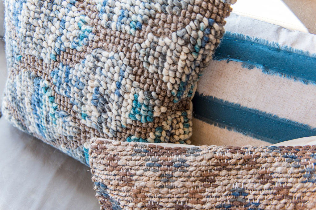 Textured Sea Pillow