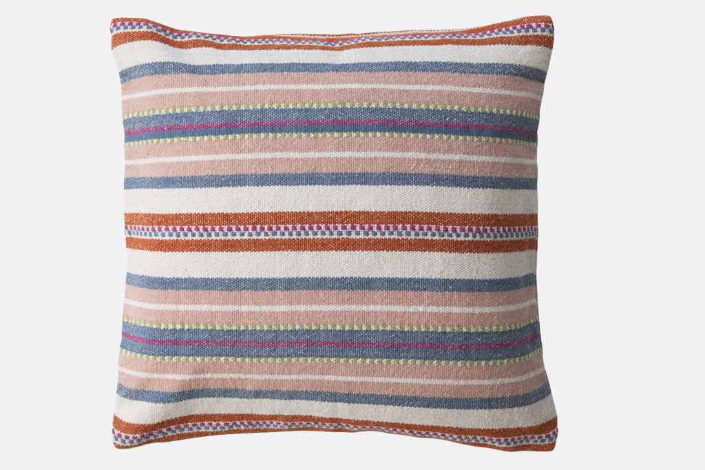 Soft Bandalera Striped Pillow