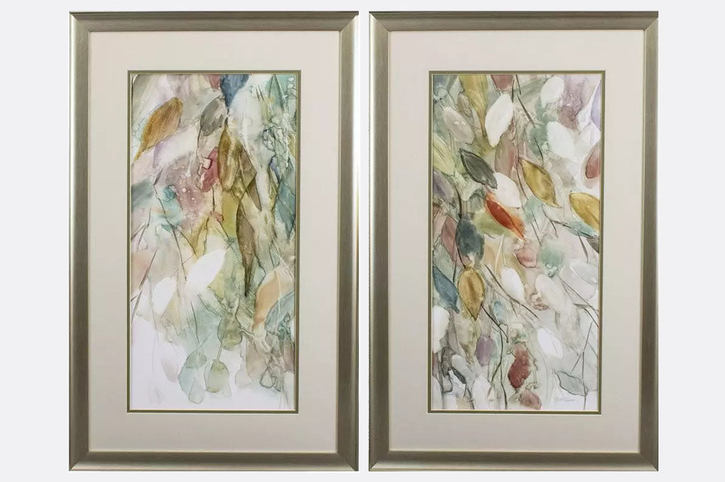 Cascata 裱框艺术版画 2 件套