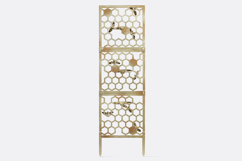 backside view of the All Abuzz Trellis
