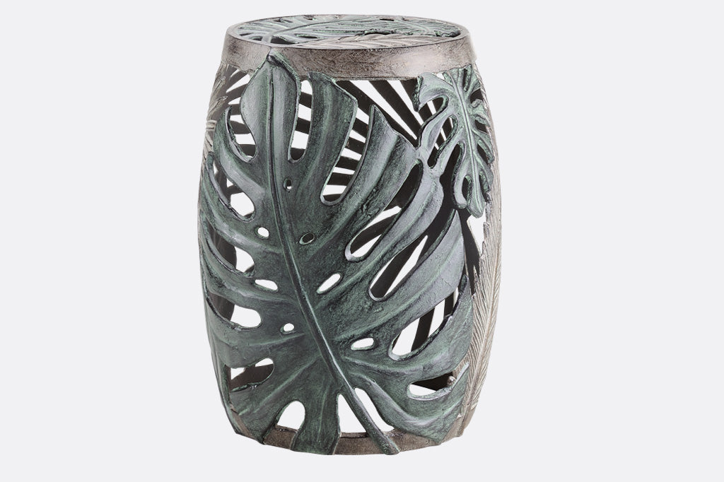 Barrel shaped Las Palmas Garden Stool