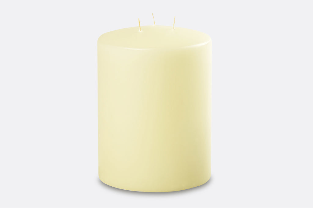 3 wick large pillar candle, suitable for large garden lanterns