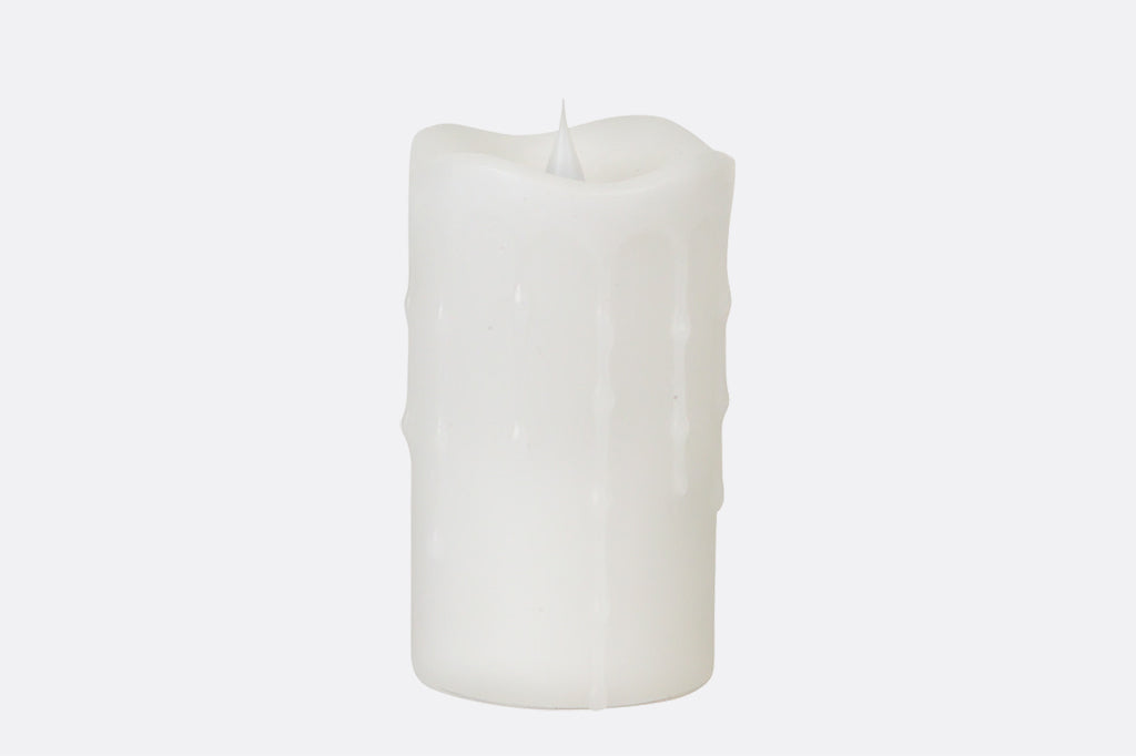 LED flameless pillar candle