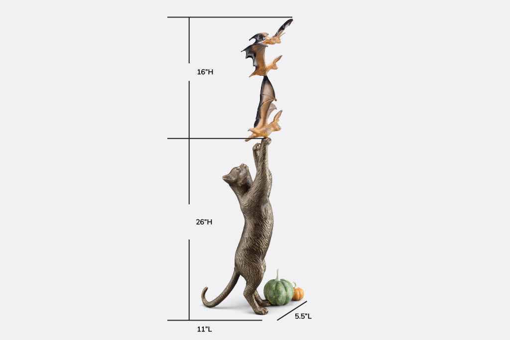 Kitty Cat Chaos Garden Sculpture