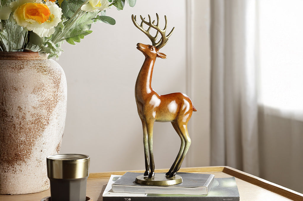 Noble Stag Sculpture