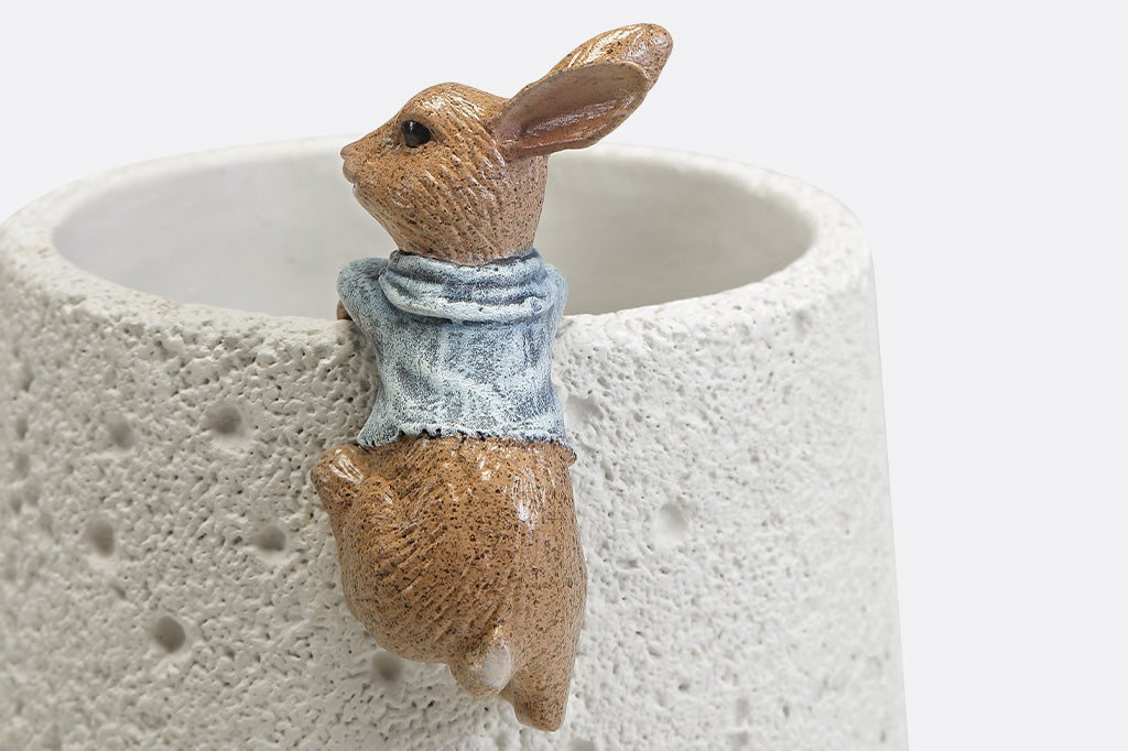 Cottontail Rabbit Pot Hangers