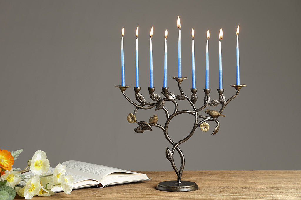 Eden Bloom Menorah