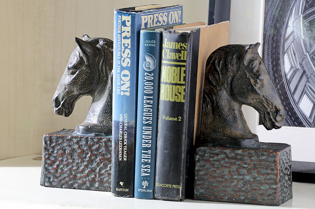 Noble Steed Bookends
