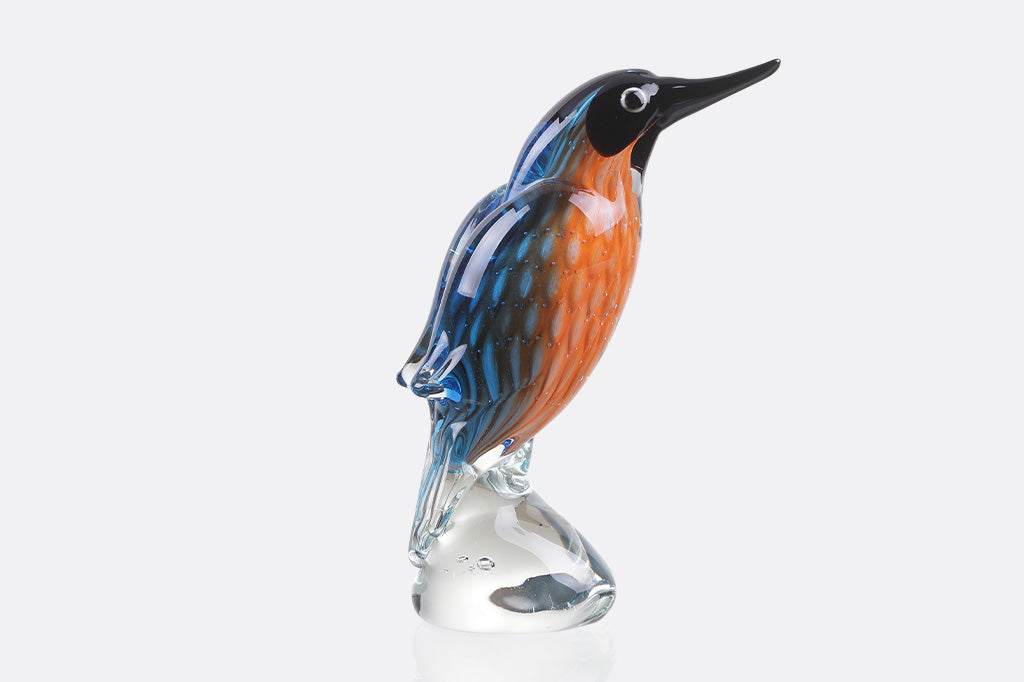 glass hummingbird home decor