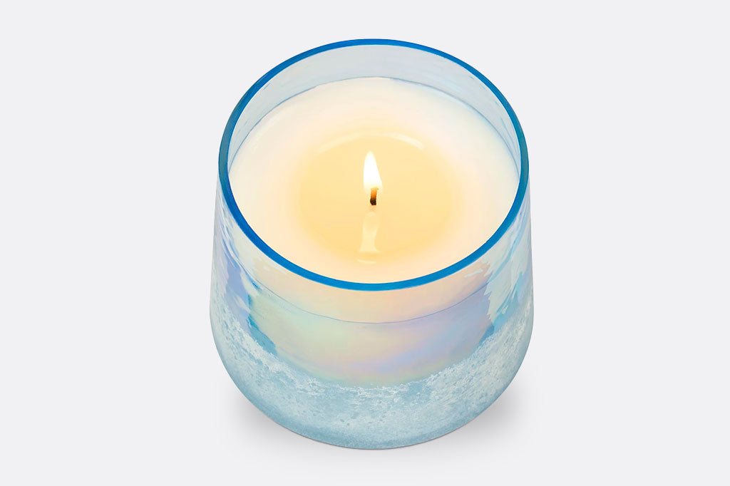 Arctic Aurora Glass Candle