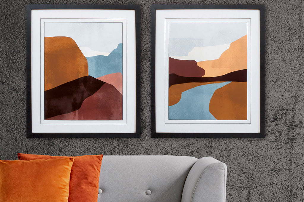 Hills of Sedona Framed Art Prints Set of 2