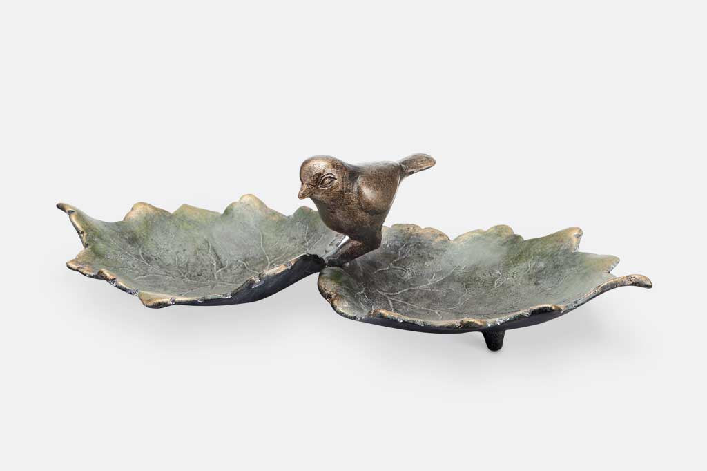 Bird and Leaves Tray