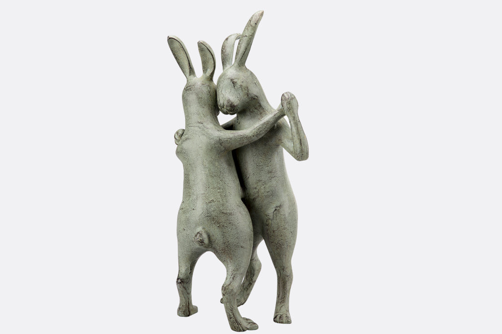 First Dance Rabbit Sculpture