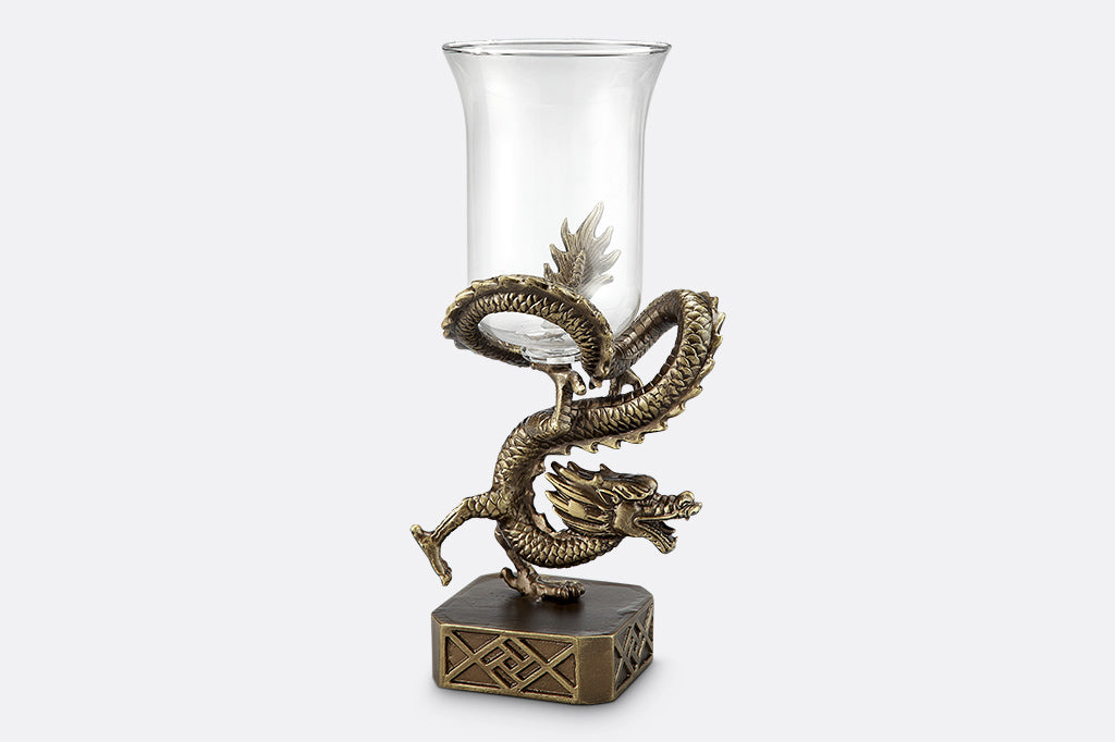 Ming Dragon Candle holder