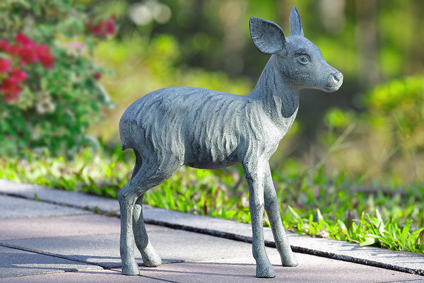 Frolicking Fawn Sculpture