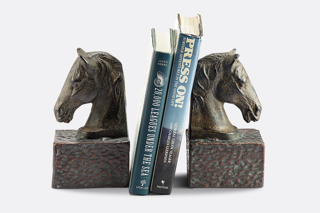 Noble Steed Bookends