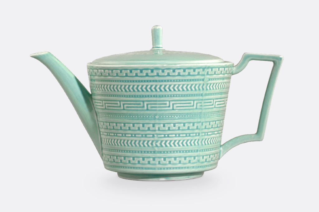 Jade Fretwork Teapot