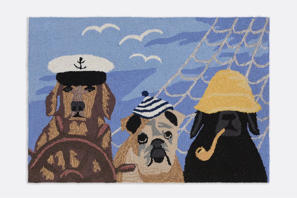 Seafaring Dogs Doormat